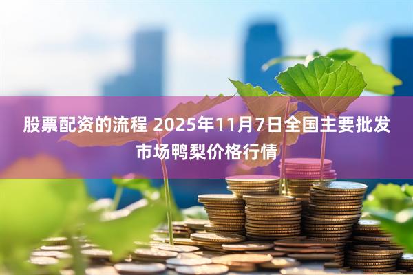 股票配资的流程 2025年11月7日全国主要批发市场鸭梨价格行情